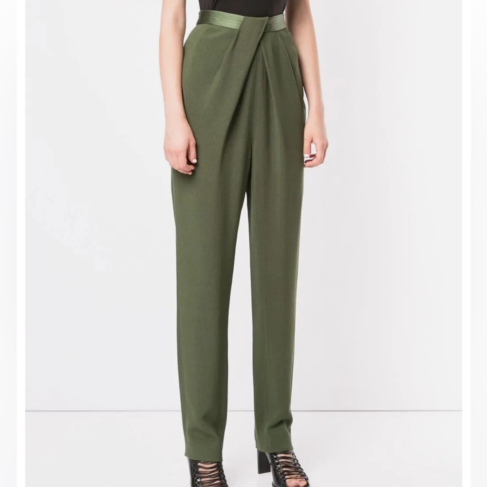 Dion Lee Grosgrain Pivot Drape Trouser